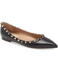 valentino flats nordstrom