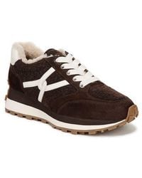 Veronica Beard - Valentina Genuine Shearling Lined Slip-On Sneaker - Lyst