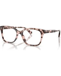 Ralph - 55Mm Rectangle Optical Glasses - Lyst