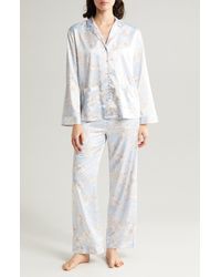 Nordstrom - Dobby Satin Pajamas - Lyst