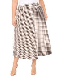 Halogen® - Pull On Midi Skirt - Lyst