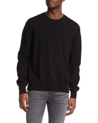 FRAME - Oversize Merino Wool Sweater - Lyst
