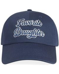 FAVORITE DAUGHTER - The Script Logo Baseball Cap - Lyst