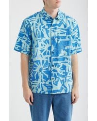 Rip Curl - Liquid Trips Mason Short Sleeve Button-Up Shirt - Lyst