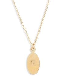 SET & STONES - Zodiac Horoscope Pendant Necklace - Lyst