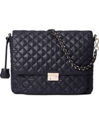 MZ Wallace - Large Crosby Lock Quilted Nylon Crossbody Bag - Lyst