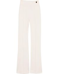 Callas Milano - Lola High Density Crepe Stretch Cropped Flare Trouser - Lyst