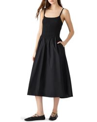 Steve Madden - Codie Smocked Bodice Sundress - Lyst