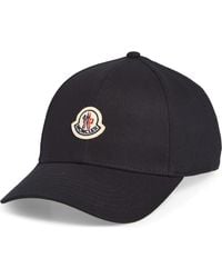 Moncler - Logo Patch Adjustable Baseball Cap - Lyst