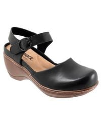 Softwalk - Mabelle Ankle Strap Clog - Lyst