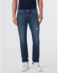 Philipp Plein - Straight Supreme Fit Jeans Basic - Lyst