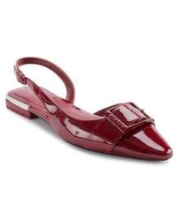 DKNY - Clemma Pointed Toe Slingback Flat - Lyst