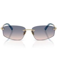 Tiffany & Co. - 59Mm Irregular Rectangular Sunglasses - Lyst