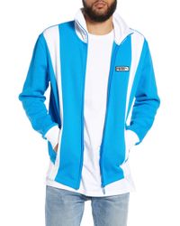 puma spezial track jacket in yellow