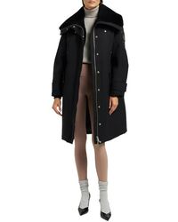 Moose Knuckles - Original Storm Water Repellent Genuine Shearling Lined 800 Fill Power Down Parka - Lyst