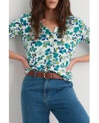 Seasalt Cornwall - Studio Glass Organic Cotton Button-Up Top - Lyst