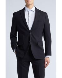 Nordstrom - Trim Fit Solid Stretch Wool Suit Coat - Lyst
