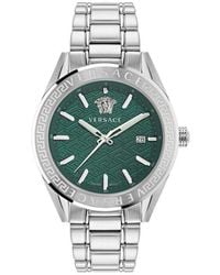 Versace - V-Code Bracelet Watch, 42Mm - Lyst