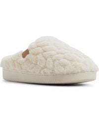 Roxy - Bae Faux Fur Slipper - Lyst