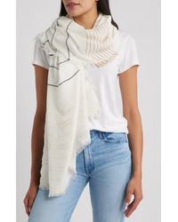 Tasha - Striped Long Scarf - Lyst