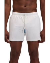 Sundek - Solid Swim Trunks - Lyst
