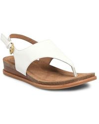 Söfft - Penelope Slingback Wedge Sandal - Lyst