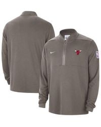 Nike - Chicago Bulls Authentic Performance Half-Zip Jacket - Lyst