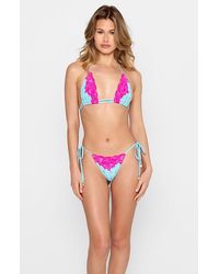 Beach Bunny - Lady Lace Skimpy Tie Side Bikini Bottom - Lyst