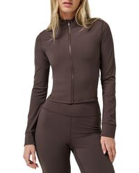 Travis Mathew - Moveknit Full Zip Crop Jacket - Lyst