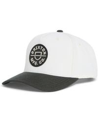 Brixton - Crest X Mp Snapback Baseball Cap - Lyst