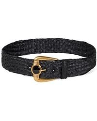 Etro - Raffia Belt - Lyst