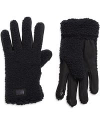 UGG - Uggfluff Touchscreen Compatible Gloves - Lyst