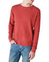 Lucky Brand - Garment Dye Thermal T-Shirt - Lyst