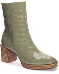 Chinese Laundry - Danica Croc Embossed Bootie - Lyst