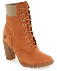 timberland high heels