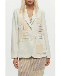 Desigual - Patchwork Blazer - Lyst