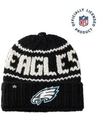 Lele Sadoughi - Eagles Nfl Beanie With Snap Cover - Lyst