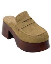 Shu Shop - Luella Platform Penny Loafer Mule - Lyst