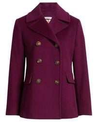 Fleurette - Ali Wool Peacoat - Lyst