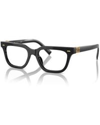 Miu Miu - 53Mm Rectangle Optical Glasses - Lyst