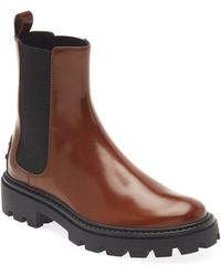Tod's - Lug Sole Chelsea Boot - Lyst