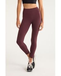 Zella - Studio Luxe High Waist Pocket Leggings - Lyst