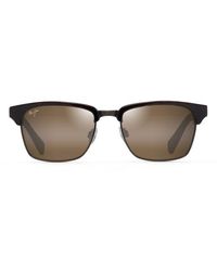 Maui Jim - Kawika 54Mm Polarizedplus2 Rectangular Sunglasses - Lyst