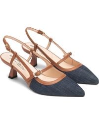Nero Giardini - Slingback Pointed Toe Pump - Lyst