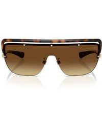 Burberry - 144M Rectangular Shield Sunglasses - Lyst