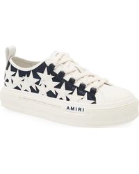 Amiri - Denim Stars Low Top Platform Sneaker - Lyst
