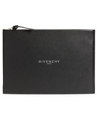 Givenchy - Antigona Padded Leather Zip Pouch - Lyst