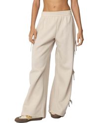 Edikted - Claudette Bow Wide Leg Sweatpants - Lyst
