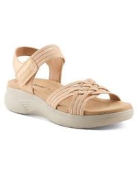 Flexus by Spring Step - Delosa Platform Sandal - Lyst