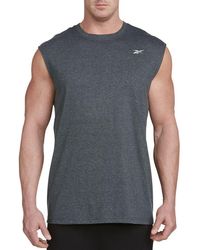 Reebok - Performance Jersey Tech Muscle Tee - Lyst
